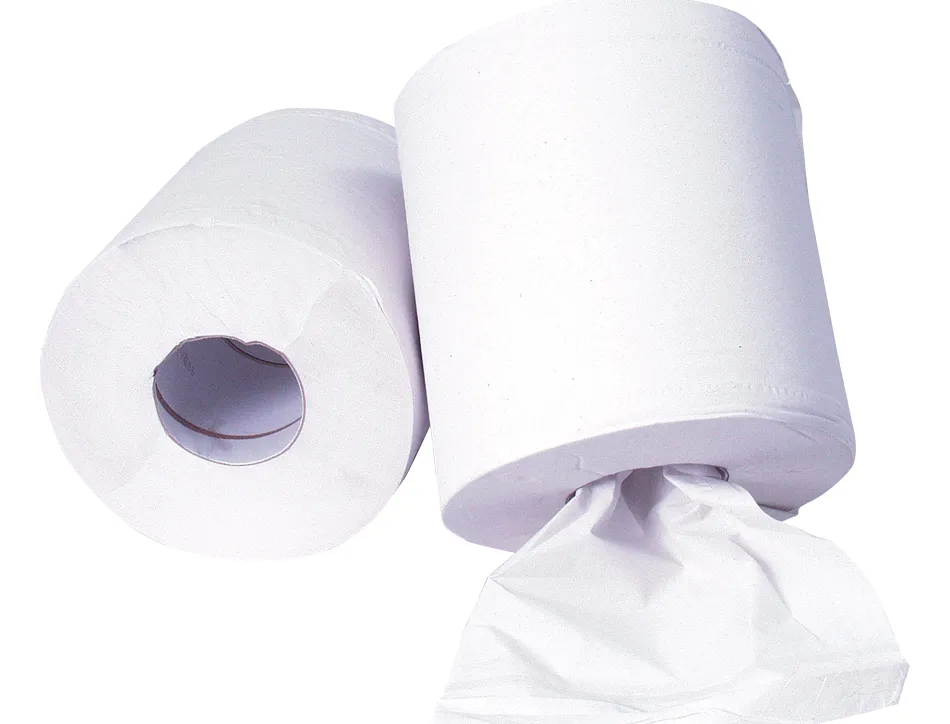 Essuie-mains q-connect 190mmx135m coloris blanc rouleau