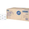 Essuie-mains tork h3 pliés en v 23x25cm ouate blanche mélangée gaufrée double épaisseur lot 15 paquets 250 unités