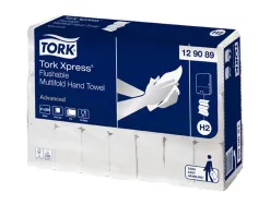 Essuie-mains tork xpress délitable blanc 2 plis 200 feuilles 25,5 x 21,2 cm colis 21 paquets