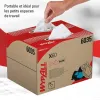 Essuyage wypall x60 en boîte distributrice coloris blanc dimensions l33 x h23,5 x p24,9 cm 200 formats
