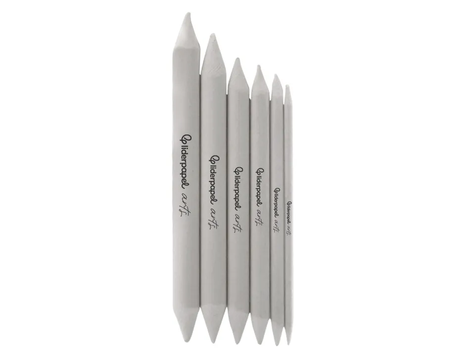 Estompes liderpapel sachet de 6 unites diametres assortis