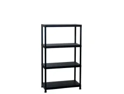 Etagere paperflow universal 84 pp 4 tablettes poids max 50kg/tablette 80x40x138cm coloris noir