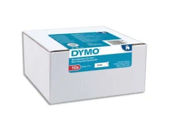 Etiquette adhesive dymo ruban d1 9mmx7m ref s0720680 special label manager writer duo noir sur blanc - pack eco 10un