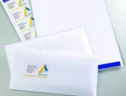 Etiquette autocollante avery adresse laser blanc 63,5 x 72mm boite de 1200