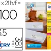 Etiquette autocollante avery adresse recyclee laser blanc 63,5 x 38,1 mm boite de 2100