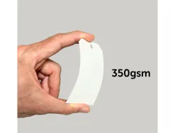 Etiquette avery americaine papier recycle rigide 100x55mm sans fils coloris blanc 1000 unites