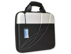 Etiquette bagage tarifold plastifiable 40x165mm coloris transparent sachet 4 unites