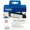 Etiquette brother dk22205 62x305mm pour imprimantes ql