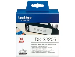 Etiquette brother dk22205 62x305mm pour imprimantes ql