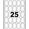 Etiquette manuscrite avery 12x18mm coloris blanc pochette 225 unites