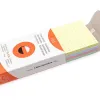Etui 100 fiches exacompta bristol quadrillee 5x5 non perforee assortis 125x200mm