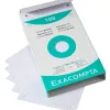 Etui de 100 fiches exacompta bristol blanc quadrille 5x5 uni perforee 125x200mm