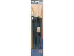 Etui de 11 pinceaux max sauer a l'huile assortiment