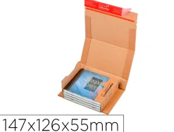 Etui expedition colompac kraft universel brun 147x126x55mm