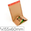 Etui expedition colompac kraft universel brun 217x155x60mm