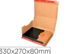 Etui expedition colompac kraft ajustable 330x270x80mm