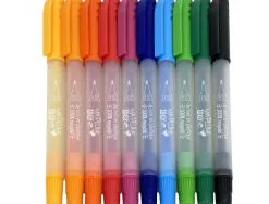 Etui feutres ecriture recycles ulmann pointe 0,4mm 10 unites coloris assortis