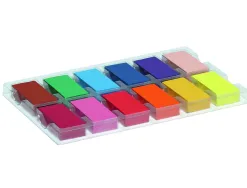 Etui pastels decor wax giotto carres multisurfaces 12 unites coloris assortis