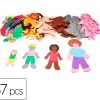 Familles du monde + coiffures et vetements sodertex mousse eva 2mm kit 237 pcs