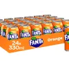 Fanta orange slim can 33cl/24