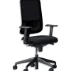 Fauteuil de bureau nowy styl utila dossier mesh mécanisme synchrone avec accoudoirs