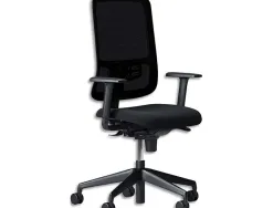Fauteuil de bureau nowy styl utila dossier mesh mécanisme synchrone avec accoudoirs