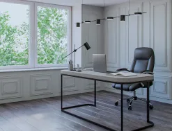 Fauteuil de direction q-connect verona simili cuir base acier chrome hauteur max 1210mm largeur 650mm prof 730mm noir