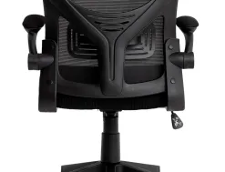 Fauteuil ergonomique q-connect palermo maille base nylon hauteur max 1300mm largeur 630mm prof 680mm coloris noir