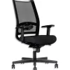 Fauteuil giulietta assise tissu dossier résille mécanisme synchrone accoudoirs réglables