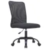 Fauteuil operateur q-connect parma maille base metal sans accoudoirs hauteur max 990mm largeur 480mm prof 590mm noir