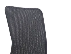 Fauteuil operateur q-connect parma maille base metal sans accoudoirs hauteur max 990mm largeur 480mm prof 590mm noir