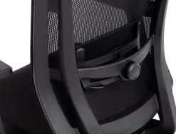 Fauteuil rotatif q-connect ergonomique q-connect appui-tete et dossier ajustables en hauteur