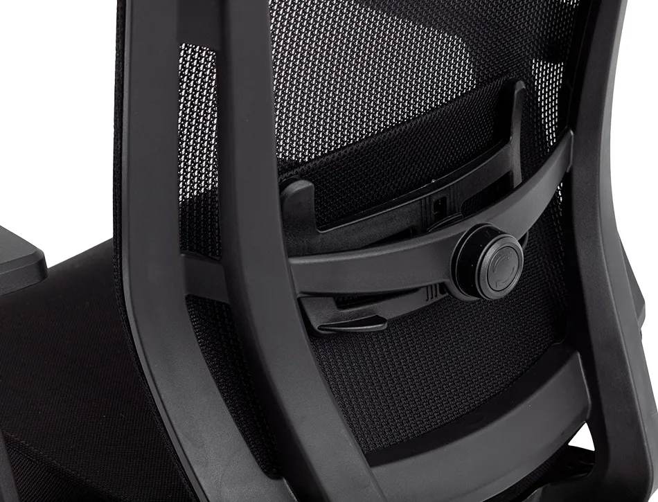 Fauteuil rotatif q-connect ergonomique q-connect appui-tete et dossier ajustables en hauteur