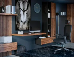 Fauteuil rotatif q-connect ergonomique q-connect appui-tete et dossier ajustables en hauteur