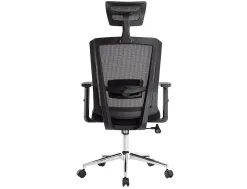 Fauteuil rotatif q-connect ergonomique q-connect appui-tete et dossier ajustables en hauteur
