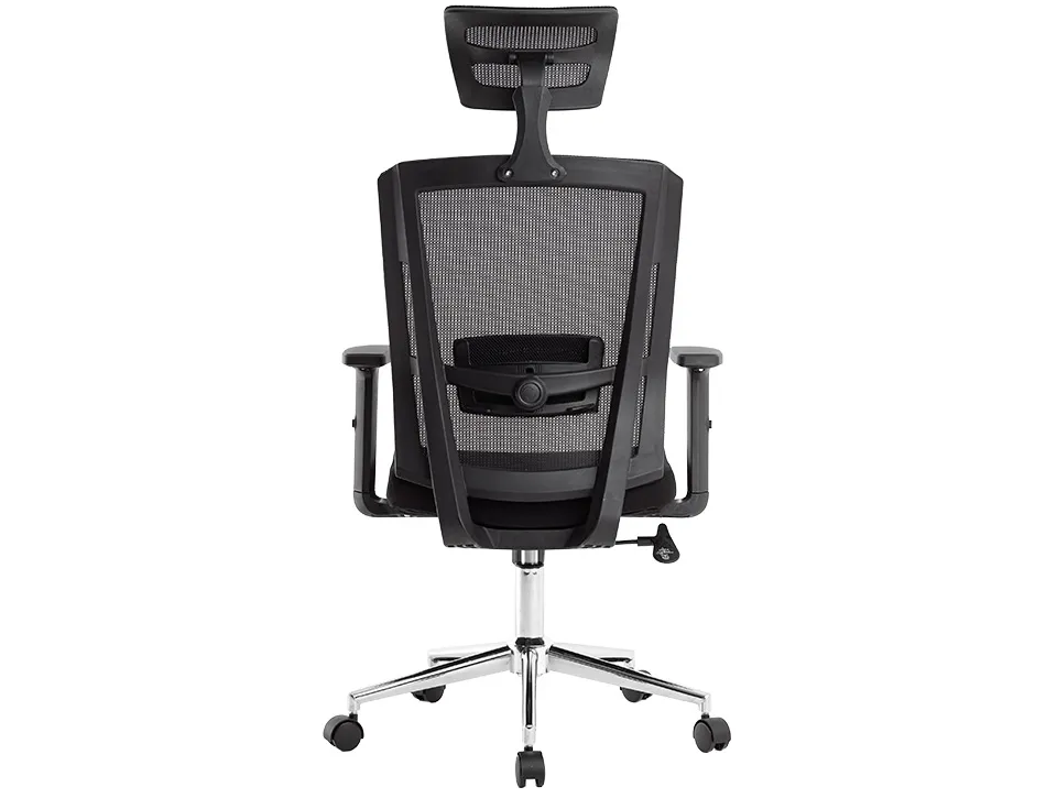 Fauteuil rotatif q-connect ergonomique q-connect appui-tete et dossier ajustables en hauteur