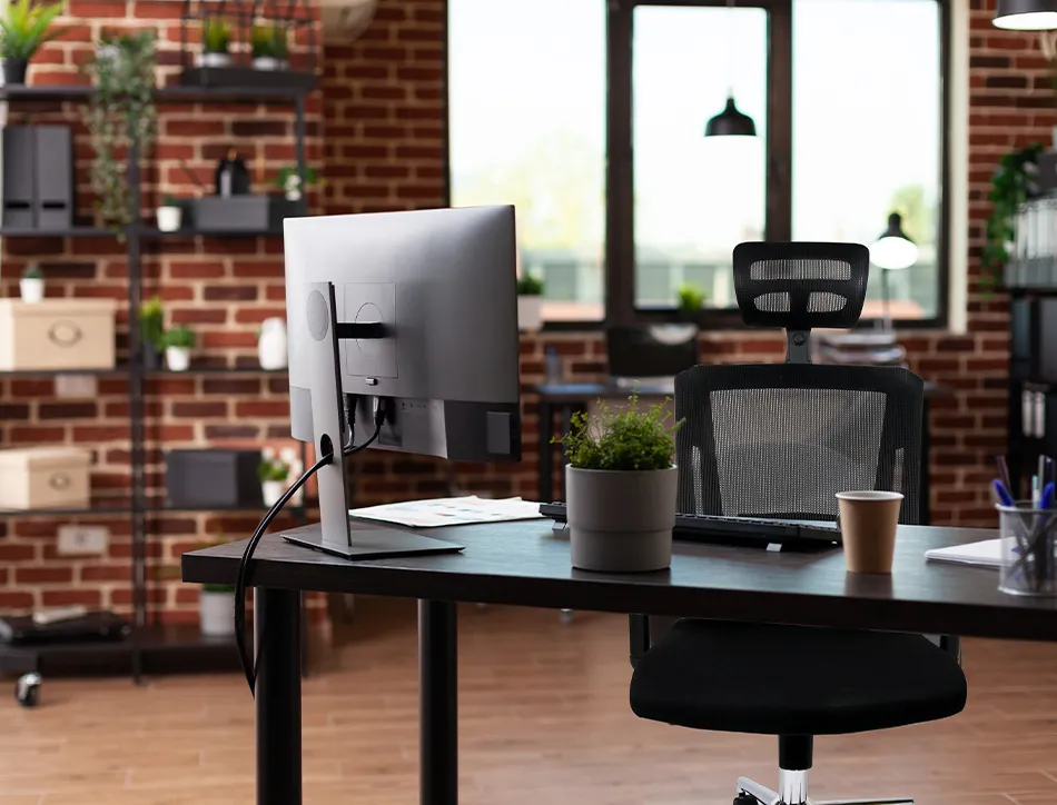 Fauteuil rotatif q-connect ergonomique q-connect appui-tete et dossier ajustables en hauteur