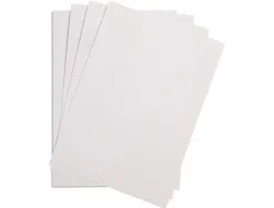 Feuille papier clairefontaine maya 270g 500x700mm coloris blanc paquet 25 unites