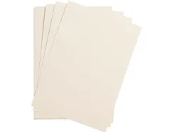 Feuille papier clairefontaine maya 270g 500x700mm coloris ivoire paquet 25 unites