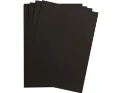 Feuille papier clairefontaine maya 270g 500x700mm coloris noir paquet 25 unites