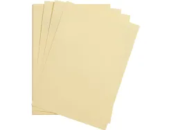 Feuille papier clairefontaine maya 270g 500x700mm coloris chamois paquet 25 unites
