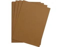 Feuille papier clairefontaine maya 270g 500x700mm coloris brun paquet 25 unites