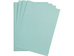 Feuille papier clairefontaine maya 270g 500x700mm coloris vert turquoise paquet 25 unites