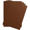 Feuille papier clairefontaine maya 270g 500x700mm coloris marron paquet 25 unites