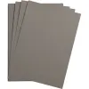 Feuille papier clairefontaine maya 270g 500x700mm coloris gris acier paquet 25 unites