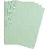Feuille papier clairefontaine maya 270g 500x700mm coloris vert menthe paquet 25 unites