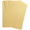 Feuille papier clairefontaine maya 270g 500x700mm coloris or paquet 25 unites