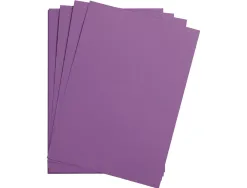 Feuille papier clairefontaine maya 270g 500x700mm coloris violet paquet 25 unites
