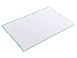 Feuillet mobile antartik a4 80feuilles 90g quadrillage 5mm 4 trous bord coloris menthe
