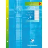 Feuillet mobile clairefontaine deficient visuel 21x29,7cm seyes noir 2,5mm agrandis 10x10 etui 100
